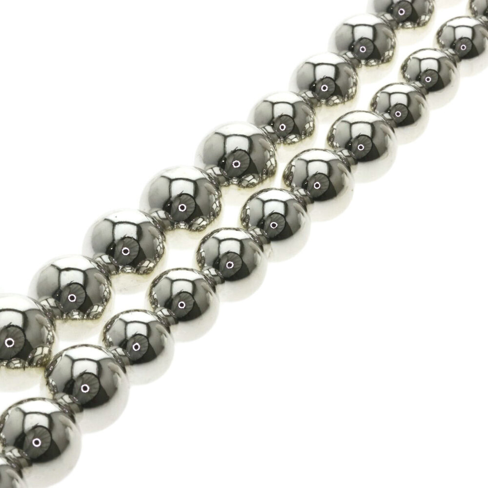 Tiffany Co Ball Chain Necklace Silver